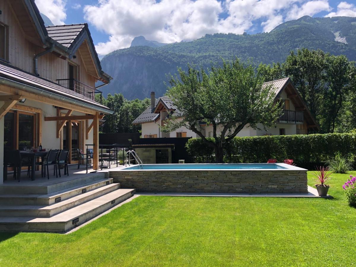 Chalet Barbara With Swimming Pool In The Heart Of Oisans Le Bourg-dʼOisans Εξωτερικό φωτογραφία